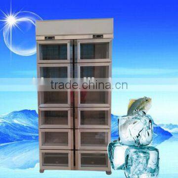 12 luxury air-cooled vertical commercial freezer General refrigerated delivery