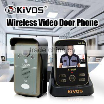 KDB302A support indoor monitors intercom photo recording 6 country lanuage wireless door phone