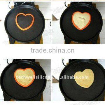 Egg Mould heart shape 12x11cm 100%Silicone Guranteed Quality