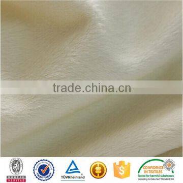 100 polyester knitted tricot brushed lint brush fabric