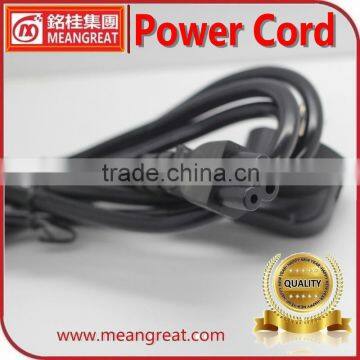 1.8m 3*0.75mm square pure copper wire EU Plug Power Cord