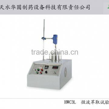 Microwave countercurrent extracting machine