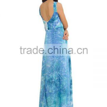 LZ015 Fanci Fountain Maxi Dress | Marisara