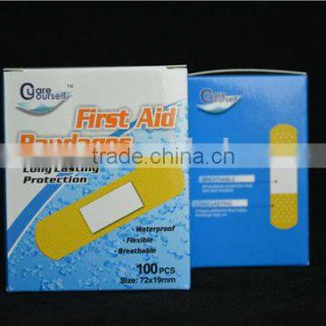 MK-CP10 Disposable PVC Waterproof Adhesive Bandage First Aid Medical Wound Adhesive Plasters