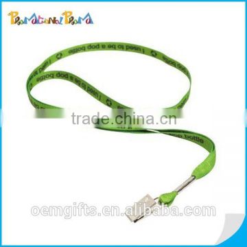 Hot Promotional 3/8" Recycled Sublimation Lanyard