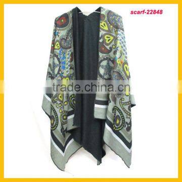 Winter Acrylic serapes and ponchos wrap