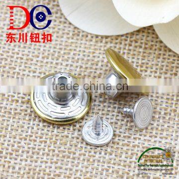 Hot Selling Metal Tack Buttons for Denim Metal Jeans Shank Button photo-2