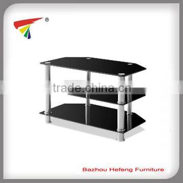 Modern style glass furniture TV stand