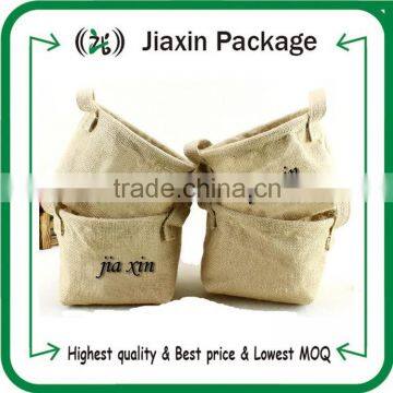 2015 new arrival jute shopping bags with logo printing and hot stamping                        
                                                Quality Choice
