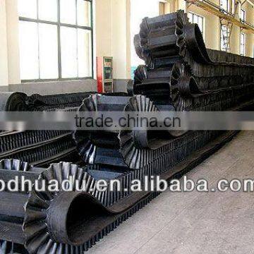 Wave-shape Apron conveyer belt