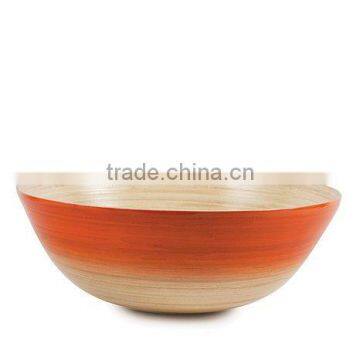 Best selling eco friendly bamboo salad bowl made in vietnam