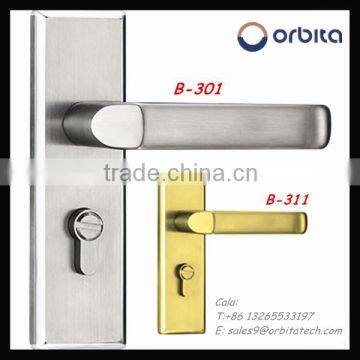 2015 New Product Hotel Bathroom Door Lock , Stainless Steel Door Lock photo-6