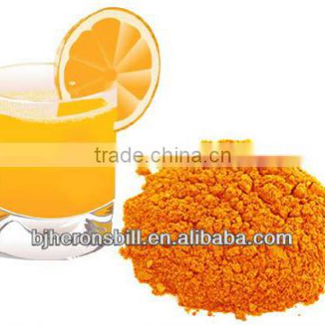 Orange fruit powder