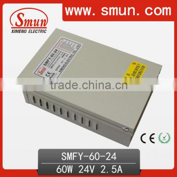 60w24V LED driver Rain-proof switching power supply SMFY-60-24