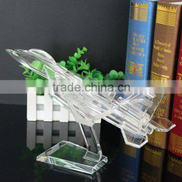 Crystal Glass f 16 Model Plane photo-5