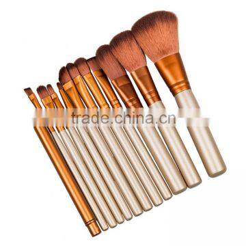 12pcs Portable Private Label Cosmetic Brush Set Facial Cleansing Makeup Wholesale photo-2