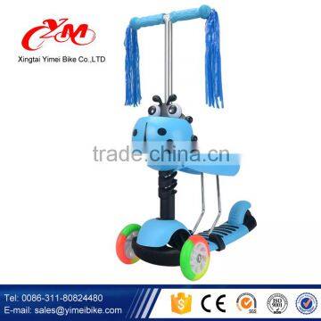 Made in china Kick Scooter for Kids/new Style Kids 3 wheel scooter Kids with seat and coverd/Cheap Kids Scooter For Sale