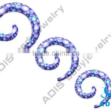 acrylic ear gauges plugs,expander wholesale body jewelry factory