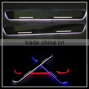 For TOYOTA RAV4 LED moving scuff plate door light door sill plate lights LED door sill