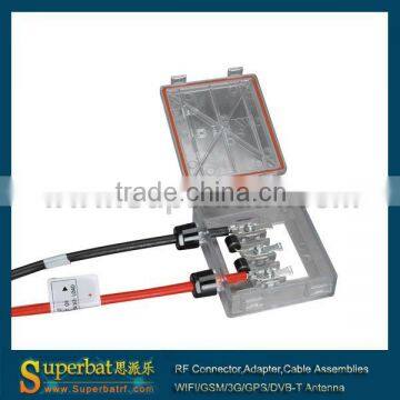 1000V Solar Junction Box with 3A-6A 80W-120W for Solar panel mc4 tuv ip67 solar connector