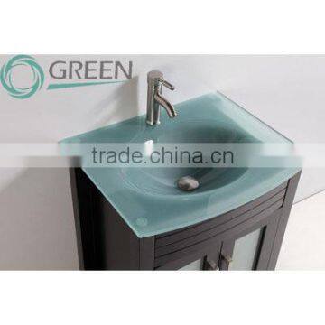 Company own design stock wooden bathroom vanity cabinet