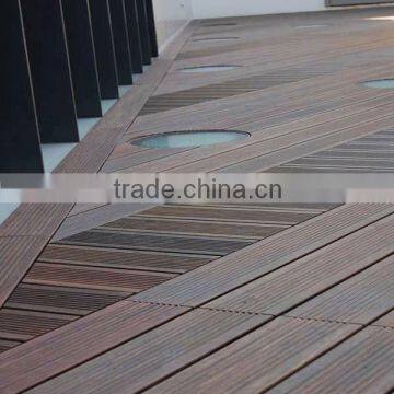 Environment protective wood plastic composite decking