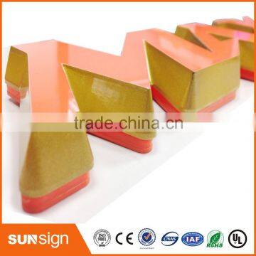 Machine Made Advertising Billboard Acrylic Letters Company Logo