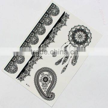 bulk buying dry transfer black henna tattoo