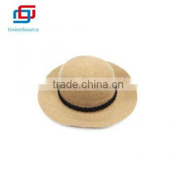 Double Color Wool Fabric Hat