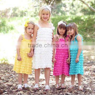 fashion girls summer dress kids lace dress