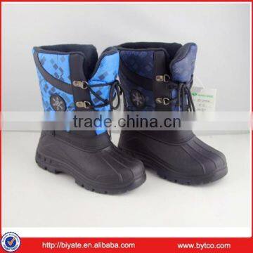 2016 new design laces kids TPR snow boots 1610C923