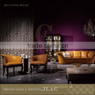 JC01 Soft Cushion Chair In Living Room Leather Chair From JL&C Luxury Home Furniture New design 2016 (China Supplier)