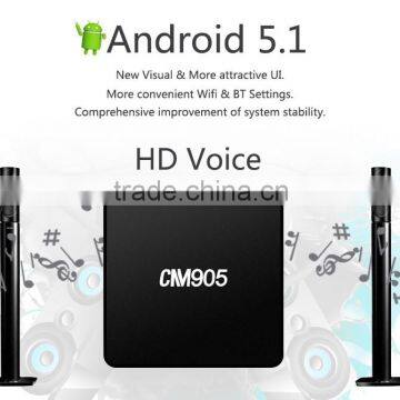 2016 HOT SELLING Amlogic S905 Quad-core 64 Bit KODI Andriod TV Box photo-2