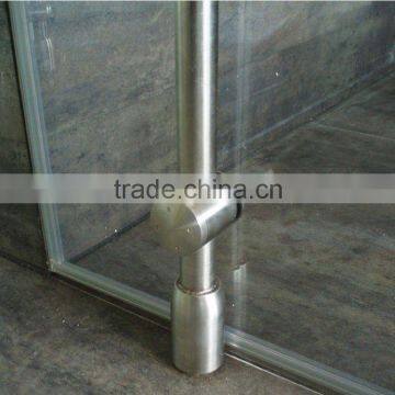 Frameless glass hardware