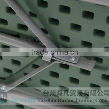 Durable 152cm Green Plastic Folding Army Dining Table and Chair/high Quality Plastic Dining Table for Army photo-4