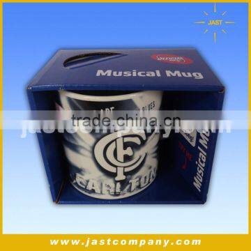 Team Song Singing China Sublimation Mug