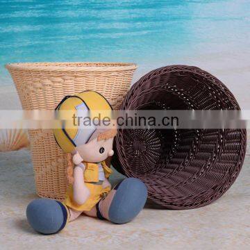 Mimic rattan hotel use for laundry basket