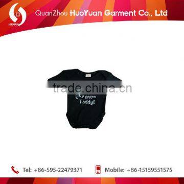 Factory direct wholesale huoyuan organic cotton baby rompers