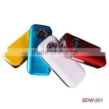 Latest smart mobile power bank 6000mAh external battery