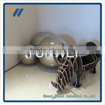 Decorative stainless steel hollow ball