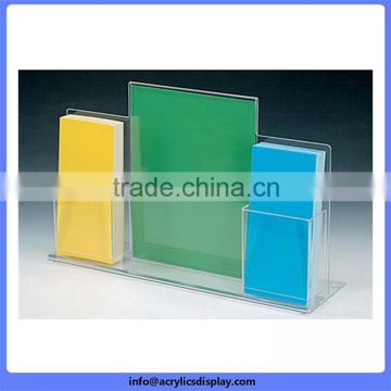 New products good quality acrylic layer brochure holder