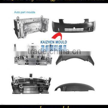 Plastic rear bumper mould,auto bumper mold manufacture in Zhejiang