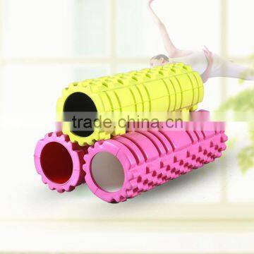 Deep-tissue Grid Massage Foam Roller Muscle Pain Relief Therapy Roller Yoga Eercise Foam Roller -mimic Size Easy Carry