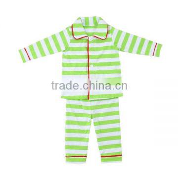 Wholesale cotton pajamas christmas pajamas 100% cotton baby sleepwear kids pajamas