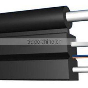 FTTH fiber cable with messenger wire