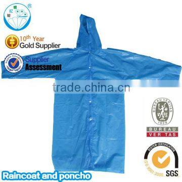 PEVA/PE/EVA waterproof poncho