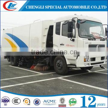 Dongfeng sweeper truck 4x2 sweeper truck driver sweeper truck for sale