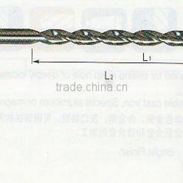 HSS Co5 DH100 morse taper shank twist drill extra long length-DIN1870/1