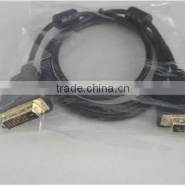 DVI-D DVI Cable 24+1 Pin Connector Male to Male Dual Link for PC Laptop TV