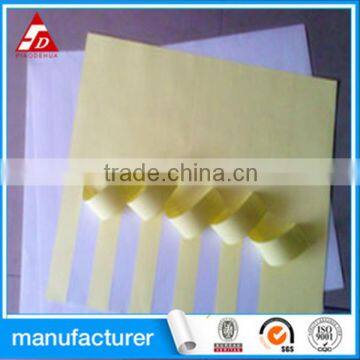 SHANG HAI FACTORY CHEAP PRICE GLASSINE PAPER ADHESIVE LABEL STICKER